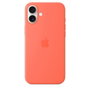 Apple iPhone 16 Plus Silicone Case with MagSafe - Tangerine