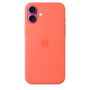 Apple iPhone 16 Plus Silicone Case with MagSafe - Tangerine