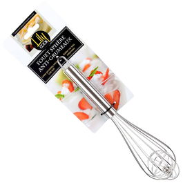 Lily Cook Batidor con Bola Antigrumos Chandeleur d.6,5 cm; h.26,5 cm