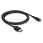 DeLOCK Cable HDMI de alta velocidad HDMI a Micro HDMI 8K 60 Hz 2 m