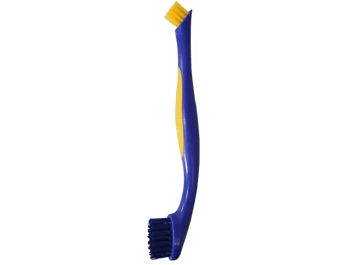 Kerkom Cepillo Doble Fibra para Limpieza de Juntas y Rincones