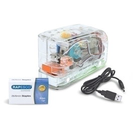 Grapadora Electrica Rapesco 626El Transparente