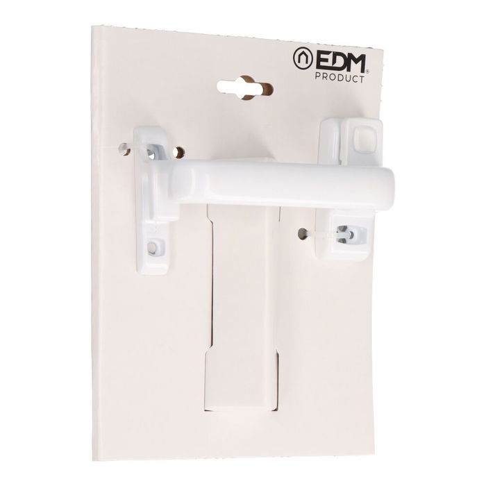 Edm Cierre Presión 6801 Derecha Aluminio Blanco Edm Cierre Presión 6801 Derecha Aluminio Blanco