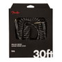 Fender Cable de instrumento Deluxe Series rizado black tweed 30