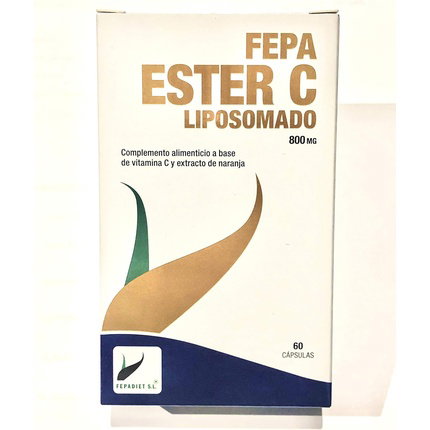 FEPADIET FEPA-ESTER C 800mg Liposomado 60 Cápsulas FEPADIET FEPA-ESTER C 800mg Liposomado 60 Cápsulas