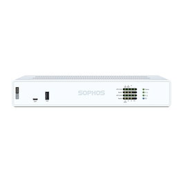 Sophos XGS 108 Security Appliance - EU power cord, Firewall 12.5 Gbit/s, VPN IPSec 8.25 Gbit/s, 6x Ethernet 2500 Mbit/s, USB