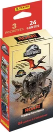 Panini Blíster JURASSIC WORLD 4 TCG PAN8051708025316 3 bolsillos 24 cartas