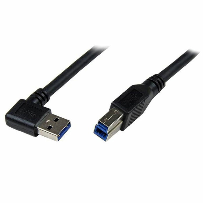 StarTech Cable USB 3.2 Gen 1 de 1m, USB A a Micro-USB B en ángulo derecho, Negro StarTech Cable USB 3.2 Gen 1 de 1m, USB A a Micro-USB B en ángulo derecho, Negro