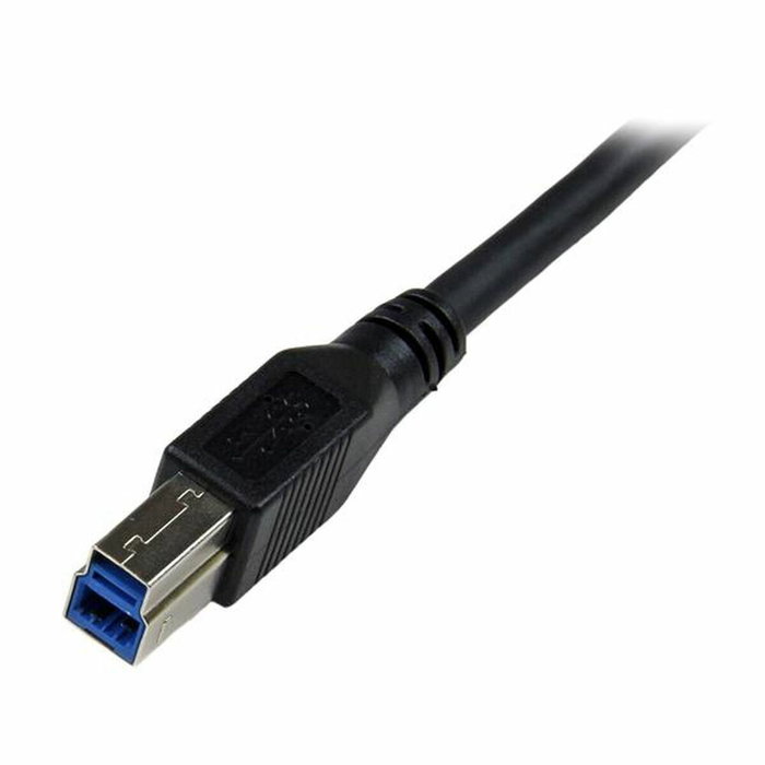 StarTech Cable USB 3.2 Gen 1 de 1m, USB A a Micro-USB B en ángulo derecho, Negro StarTech Cable USB 3.2 Gen 1 de 1m, USB A a Micro-USB B en ángulo derecho, Negro