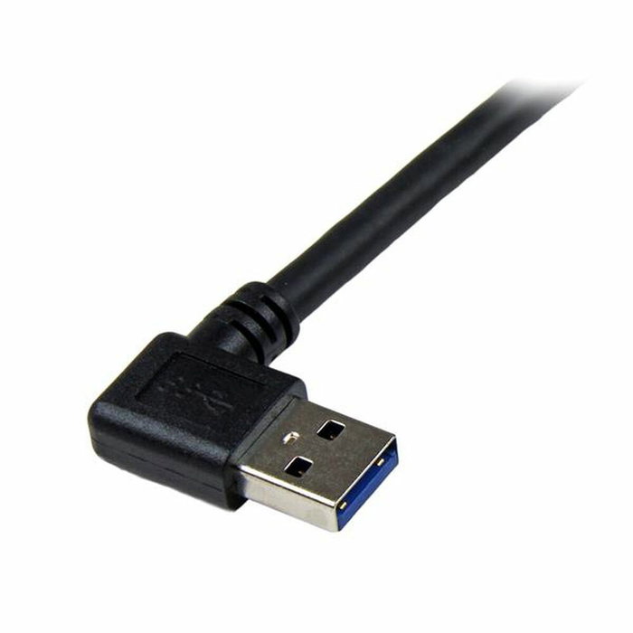 StarTech Cable USB 3.2 Gen 1 de 1m, USB A a Micro-USB B en ángulo derecho, Negro StarTech Cable USB 3.2 Gen 1 de 1m, USB A a Micro-USB B en ángulo derecho, Negro
