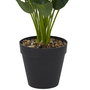 Home Deco Factory Planta Artificial Costilla de Adán - 70 cm de altura