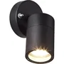 Brilliant Jandy Aplique de exterior, Negro, GU10 LED MAX 28W