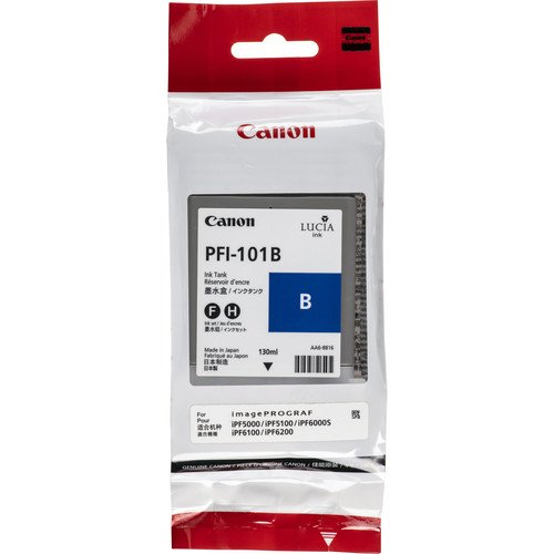 Canon Cartucho Inkjet PFI-101B Azul 130 ml para series IPF Canon Cartucho Inkjet PFI-101B Azul 130 ml para series IPF