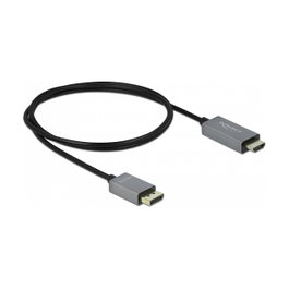 DeLOCK Cable Activo DisplayPort 1.4 a HDMI 4K 60 Hz (HDR) 1 m
