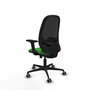 PIQUERAS Y CRESPO Silla de oficina Cilanco Verde con mecanismo Sincro/Traslack