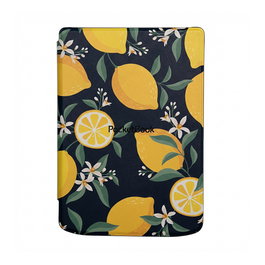 Pocketbook Shell Cover Lemon Print - Funda protectora para ebook Pocketbook con estampado de limón