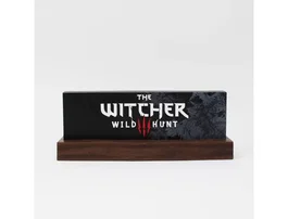 Neamedia Icons Lámpara LED The Witcher Wild Hunt Logo 22 cm