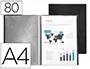 Liderpapel Carpeta Escaparate 80 Fundas Polipropileno DIN A4 Negro Opaco Liderpapel Carpeta Escaparate 80 Fundas Polipropileno DIN A4 Negro Opaco