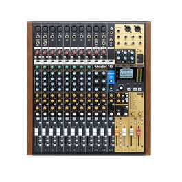 TASCAM Model-16 Consola de Mezcla Analógica, Grabador Multipistas e Interfaz de Audio USB, 14 Entradas
