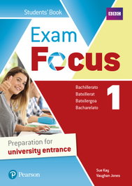 LONGMAN, Exam Focus 1 Student's Book Print - Sue Kay, Vaughan Jones