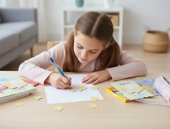 Imaginovo Bloc Notas Adhesivas 70x70 mm Nubes Fantasía 20 Hojas