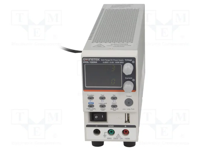 GW INSTEK PFR-100MGP Fuente de alimentación de laboratorio programable 0÷250VDC 100W