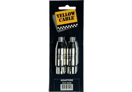 Yellowcab Adaptador de RCA Hembra a 2 XLR Hembra