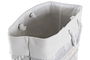 DKD Home Decor Cesta Boho Gris Blanco Algodon 35 x 55 x 35 cm (2 Unidades)