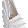 Jarrón Blanco Barro Decoración 27 X 15 X 40 cm