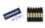 Manley Estuche de 12 Ceras Negro 60mm