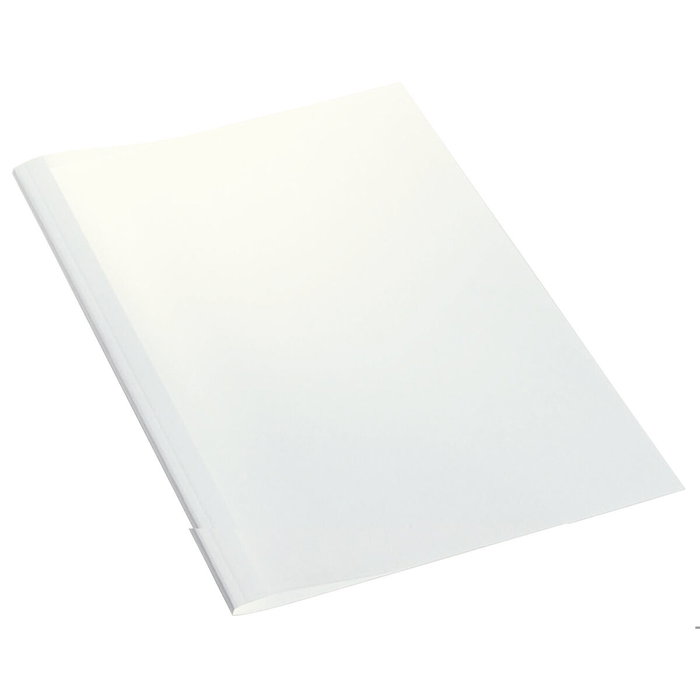 LEITZ Tapas de Encuadernación Térmica DIN A4 6 mm Blanco (Caja de 100)