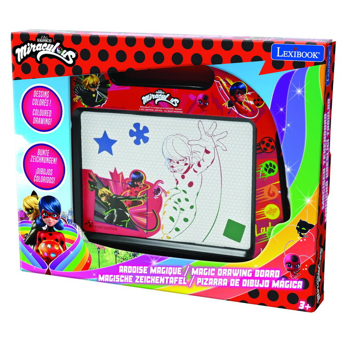 Lexibook Pizarra Mágica Milagrosa Prodigiosa Ladybug Formato A5 Lexibook Pizarra Mágica Milagrosa Prodigiosa Ladybug Formato A5