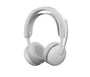 Logitech Zone Wireless 2 ES Auriculares Diadema Inalámbricos Bluetooth 5.3 para Negocios con Reducción Activa de Ruido, USB-C, Hasta 25h Autonomía, Blanco