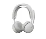 Logitech Zone Wireless 2 ES Auriculares Diadema Inalámbricos Bluetooth 5.3 para Negocios con Reducción Activa de Ruido, USB-C, Hasta 25h Autonomía, Blanco