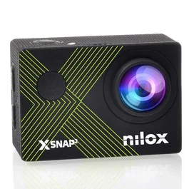 Nilox XSNAP2 Cámara Deportiva de Acción 4K Ultra HD 8 MP Sensor CMOS WiFi 56,2 g con Estabilizador de Imagen y Pantalla LCD 2"