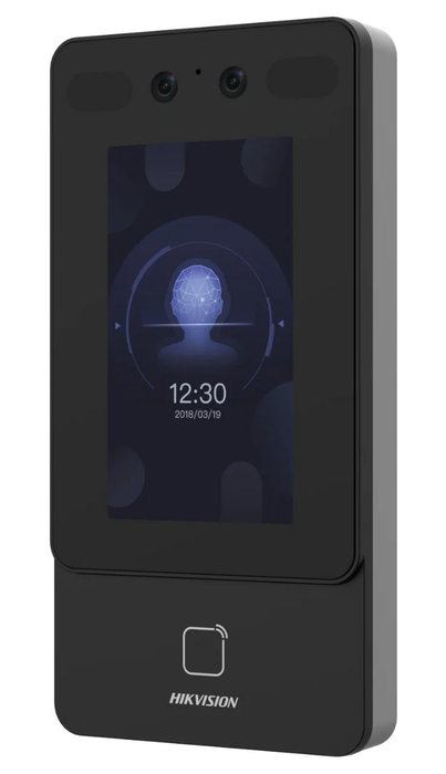 Hikvision Terminal de control de acceso con reconocimiento facial, WiFi y pantalla táctil Hikvision Terminal de control de acceso con reconocimiento facial, WiFi y pantalla táctil