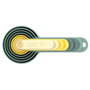 Joseph Joseph Nest Measure Opal Juego de 8 Cucharas Medidoras