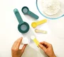Joseph Joseph Nest Measure Opal Juego de 8 Cucharas Medidoras