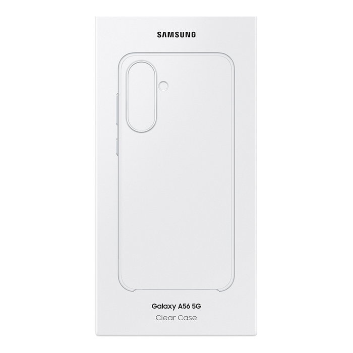 Samsung Funda Clear Case Transparente Galaxy A56 5G - Compatible Galaxy A56, 6.7 pulgadas (17 cm), Color Monocromo, Referencia Clear Case Reflet