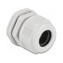 DeLOCK Prensaestopas PG21 para cable redondo gris, 2 unidades
