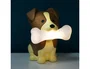 Wondee Lámpara Rufus The Dog Luz Ambiente Perro con Hueso Brillante 11,5 x 13,8 x 14,3 cm Batería