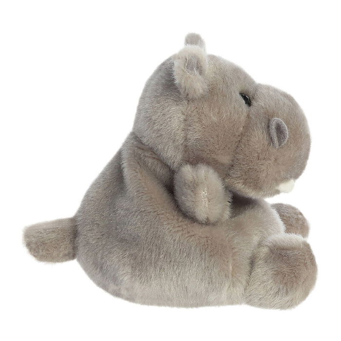 AURORA Palm Pals - Peluche Hipopótamo de Felpa Suave - 13 cm - Juguete