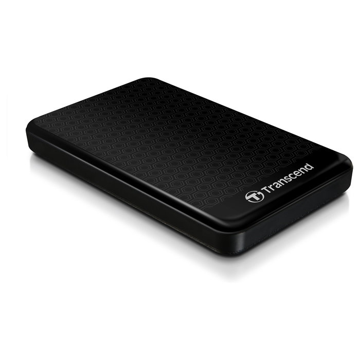 Transcend StoreJet 25A3 Disco Duro Externo 1TB USB 3.2 Gen 1 (USB 3.1) 2.5'' Negro - Resistente a Golpes, Incluye Software Elite