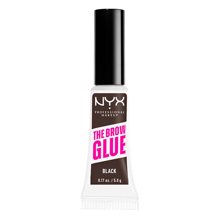 Nyx Professional Make Up THE BROW GLUE gel cejas #black 5 gr Nyx Professional Make Up THE BROW GLUE gel cejas #black 5 gr