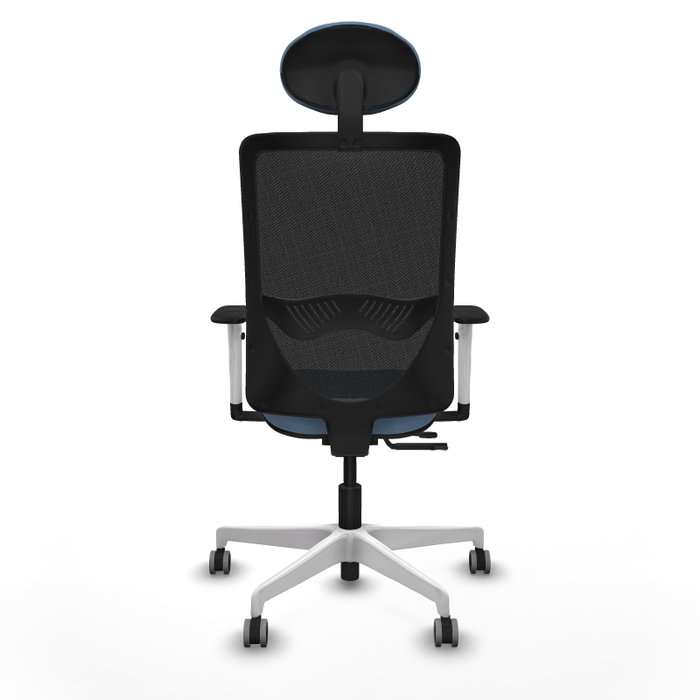 PIQUERAS Y CRESPO Silla de oficina Zulema con mecanismo Sincro/Traslack, Azul cielo y Negro PIQUERAS Y CRESPO Silla de oficina Zulema con mecanismo Sincro/Traslack, Azul cielo y Negro