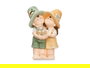 Ibergarden Figura Solar Pareja 22.3x18x38 cm Poliresina Amarillo Blanco Verde (Set de 2)