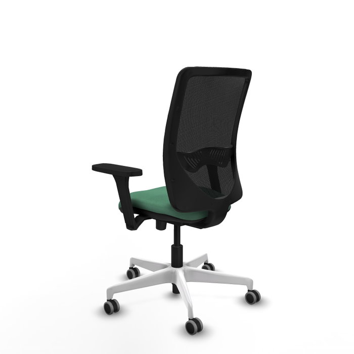 PIQUERAS Y CRESPO Silla de oficina Zulema Verde esmeralda y Negro