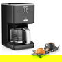 Krups Cafetera Smart'n Light KM600810 Schwarz, Cafetera de filtro de café molido, 1000 W, Negro