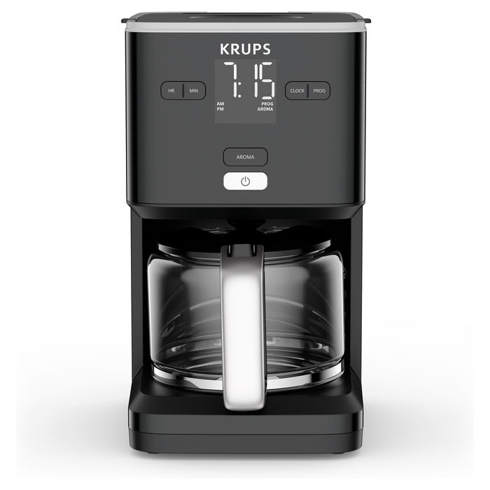 Krups Cafetera Smart'n Light KM600810 Schwarz, Cafetera de filtro de café molido, 1000 W, Negro