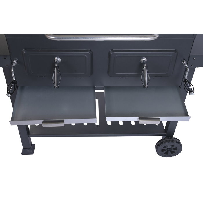 DKD Home Decor Barbacoa Metal Negro 97x52x45,5 cm DKD Home Decor Barbacoa Metal Negro 97x52x45,5 cm